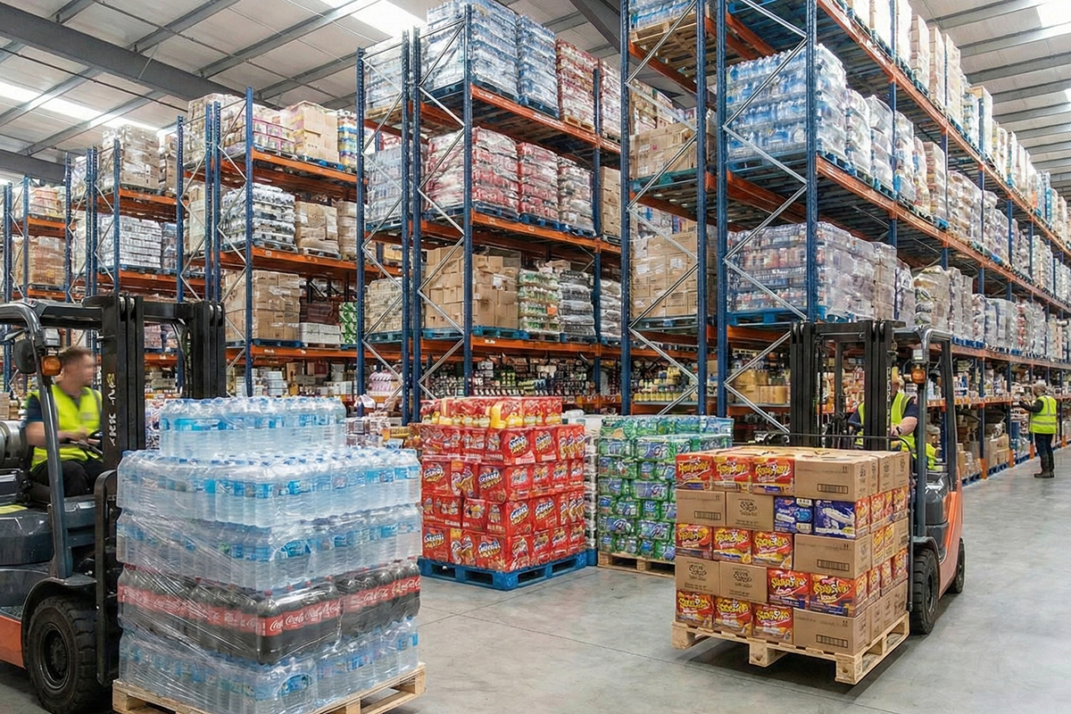 Produtos e armazenagem